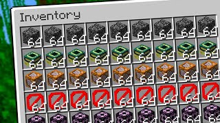 I obtained every creative item in Minecraft [upl. by Schoenburg]