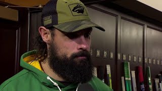 Wilds Zach Bogosian after loss Weve just got to stick with it [upl. by Otreblanauj]