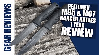 Peltonen M95 amp M07 Ranger Puukko Knives 1 year review [upl. by Glenden]