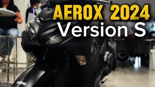 New Aerox 2024 S version Update Specs and Price  Yamaha Philippines [upl. by Akenihs642]