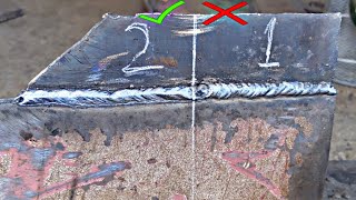 Horizontal welding 2G fastest weld stick test  arc welding [upl. by Mareld]