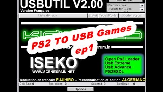 PS2 TO USB Games ep1 downloa program usbutil v200 [upl. by Elisabeth524]