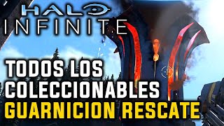 Halo Infinite  Guarnición Rescate  Núcleo Spartan y todos los coleccionables [upl. by Sirtimid]