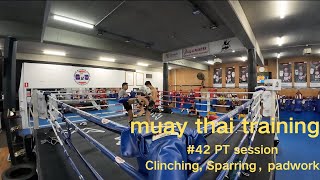 【Muay Thai】 42 PT Session  20248 20 [upl. by Einot]