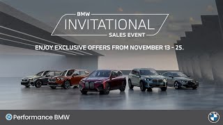 BMW Invitational Sales Event  Performance BMW [upl. by Lindberg]