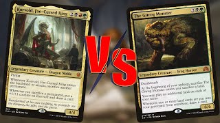 Korvold Vs Gitrog 1v1 EDHCMDR Gameplay [upl. by Annaya]