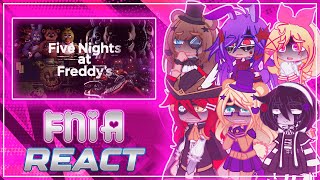 FNIA React to FNAF Trailers  🇲🇽🇺🇲🇧🇷  Gacha Club [upl. by Vasos]