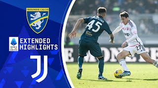 Frosinone vs Juventus  Extended Highlights  Serie A  CBS Sports Golazo [upl. by Boyd]