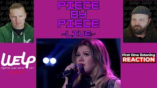 Kelly Clarkson  Piece By Piece Live  REACTION [upl. by Jangro]