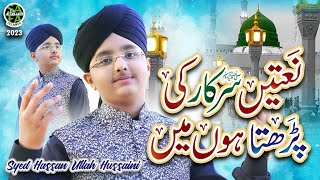 Syed Hassan Ullah Hussaini  Naat e Sarkar Ki Parta  New Heart Touching Naat 2023  Safa Islamic [upl. by Awjan]