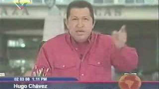 Hugo Chavez ¿Sera que vamos a una guerra con colombia [upl. by Jessica283]