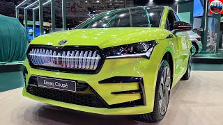 2025 Skoda Enyaq Coupe vRS Most Powerful Skoda EVER is an Electric Beast [upl. by Ardiedal252]