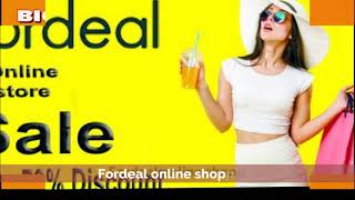 Fordeal Online shopping how to use discount coupon code or place to order [upl. by Allisan]