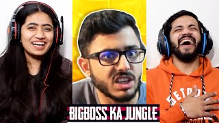 CARRYMINATI  BIG BOSS BIG BOSS BIG BOSS PART 2 REACTION [upl. by Norek]