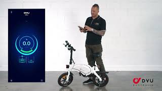 DYU D3 Smart Electric Bike Features amp Functions [upl. by Amol]