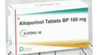 ALOCENOL 100 Tablets Allopurinol Tablets BP 100 mg [upl. by Donella]