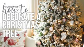 How to Decorate a Christmas Tree  CHRISTMAS DIY  DECOR CHALLENGE [upl. by Hares364]