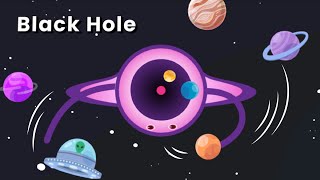 Space amp Astronomy  Black Holes Explained  Science Videos for Kids [upl. by Ahselat]