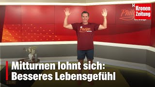 Philipp bewegt am Mittwoch 189 Besseres Lebensgefühl seit dem Mitturnen [upl. by Merriam]