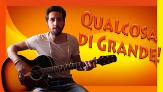 Tutorial Chitarra ➔ quotQualcosa Di Grandequot  Lunapop Accordi Facili ITA [upl. by Siro138]