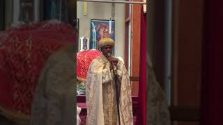 Abune Fanuel preaching about Dr Abiy Ahmed at St George celebration [upl. by Sanjay]