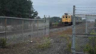 VIA Rail Budd RDC passing through Azilda Ontario [upl. by Iral]