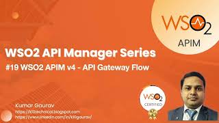 19 WSO2 APIM v4  API Gateway Flow [upl. by Adnwahsal158]