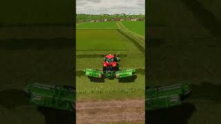 Cutting GRASS with SAMASZ mowers  Zielonka  Farming Simulator 22 [upl. by Llenyar]