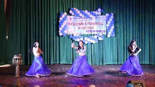 Hindi Mix dance by 3rd Sem BHAKTAPUR MULTIPLE CAMPUS  WELCOME AND FAREWELL PROGRAM [upl. by Repooc]