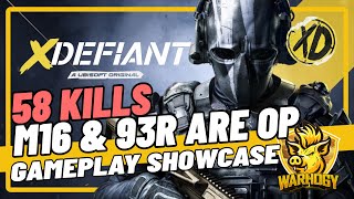 Xdefiant  M16 Assault Rifle And 93r Showcase As Overpowered [upl. by Gayle708]