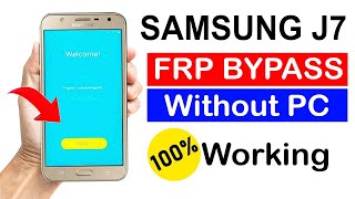 Samsung J7 FRP BYPASS Samsung Galaxy J700H Google Account Unlock Without PC ANDROID 601 [upl. by O'Reilly621]