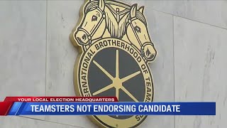 Teamsters not endorsing candidate [upl. by Kablesh]