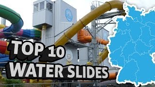 TOP10 Die extremsten Wasserrutschen Deutschlands  Germanys most extreme water slides [upl. by Glaser]