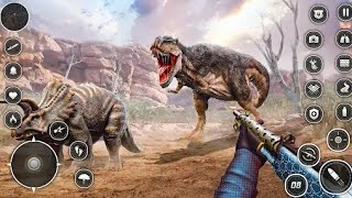 Wild Dinosaur Hunter Game – Android Gameplay [upl. by Anum952]