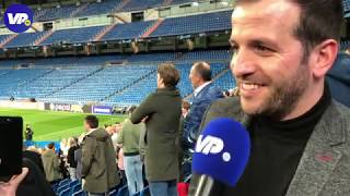 Van der Vaart Ajax kan zeker twee doelpunten maken tegen Madrid [upl. by Eillom109]