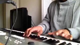 Hes Able by Kirk Franklin Practice Piano Chords [upl. by Anialeh716]