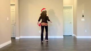 Holly Jolly Xmas  line dance tutorial beginner [upl. by Schultz91]