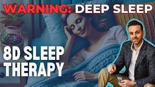 Sleep Hypnosis  Delta Binaural Beats  8D Immersive Audio [upl. by Herwin]