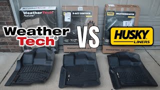 WeatherTech vs Husky  Floor Mats Reviews Part 1 [upl. by Eimmij]