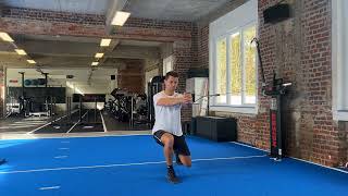 SPLIT SQUAT ISO HOLD KEISER TRUNK ROTATION [upl. by Vida]