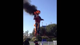 Big Tex on Fire after 60 years at the Texas State Fair [upl. by Ignatia321]