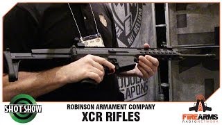 Robinson Arms XCR  SHOT Show 2014 [upl. by Ynoyrb630]