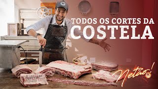 Tudo sobre COSTELA  Netão Bom Beef 154 [upl. by Alcot]