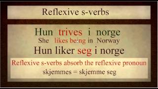 Norwegian Language Sverbs Explained bokmål [upl. by Edahs]