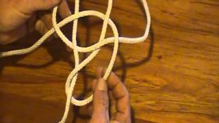 Easy Way to Tie the Genuine Fiador Knot for a Rope Halter [upl. by Enidlareg]