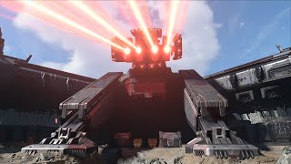 Halo Infinite Excavation Site Disable The Laser Drill Destroy Cooling Pylon Defeat Bassus [upl. by Arataj]