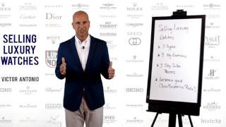 Retail Sales Training  Selling Luxury Watches  Part 1 [upl. by Nosreve]