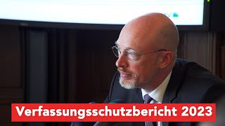 VerfassungsschutzBericht 2023 Wehrhafte Demokratie – Auftrag und Verpflichtung auch in MV [upl. by Sarad381]