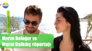 Merve BoluğurampMurat Dalkılıç röportajı [upl. by Hunsinger]