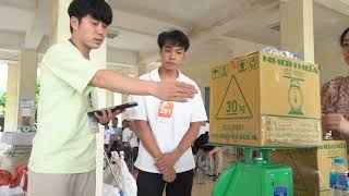 Fishery Transporting ItemsStacking Heavy Articles Skill Test Video Hrd Korea Eps Center [upl. by Arekahs]